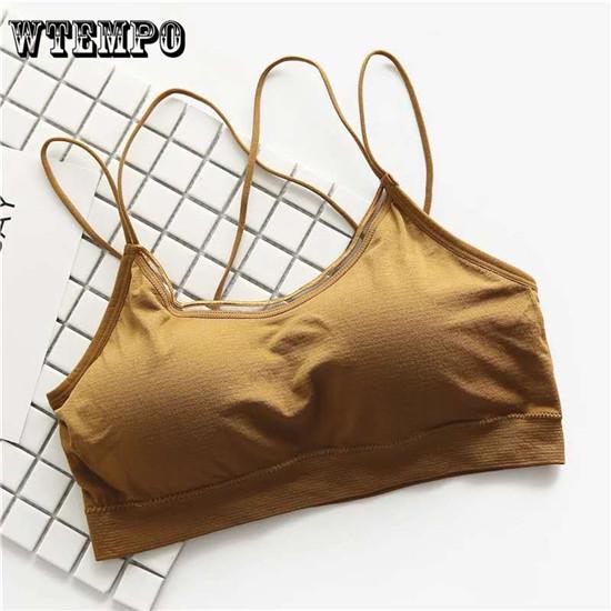 Women Zipper Push Up Sports Bras,Plus Size XL Padded Wirefree Breathable Sports Tops Fitness Gym