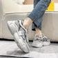 Ladies Thick-soled Height-increasing Shoes Fashion All-match Casual Sports Shoes Spring and Summer Outdoor Running Breathable Clearance Shoes