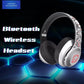 Angry Bear LED Colorful Lights Gaming Headset Wireless Bluetooth 5.0 Headphones with MIC Mp3 Player