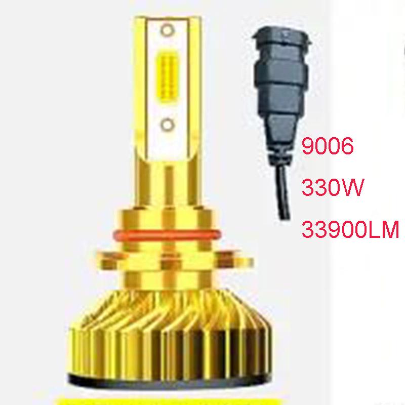 9005 9006 9012 Car Headlight Front Light Bulb Lighting Strong Light 12V24V 330W H1 H4 H7 H3 H8 H11 Ultra-bright Far and Near Beam Light Integrated