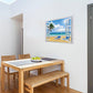 [Wall sticker ]3d Fake Windows Mediterranean Scenery Art Home Decoration Wall Stickers Living Room S