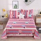 Old Coarse Cloth Sheets Three-piece Set Single-piece Cotton Thick Bedding Naked Sleeping Single Double Dormitory Washable and Foldable