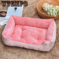 Dog bed winter warm dog cat puppy fashion comfortable soft padded pet cushion mat