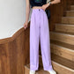 Women Elegant High Waist Wide Leg Pants 2022 Spring Aummer Casual Straight Suits Pant Female Loose Long Trousers Plus Size 4XL