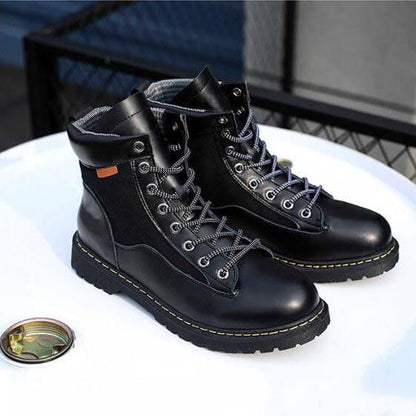 Autumn and Winter Martin Boots Men's Military Boots High Top Shoes Men's Boots Men Ankle Boots