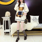 Autumn and Winter Loose Casual Sweater College Style Knit Top Long Sleeve Simple Female Top