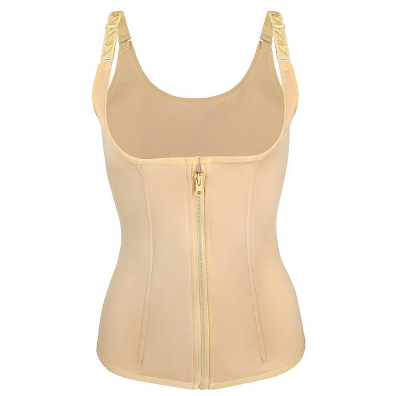 Plastic Clothes Abdomen Vest Corset Belt Postpartum Reduction Belly Body Underwear Zipper Slimming