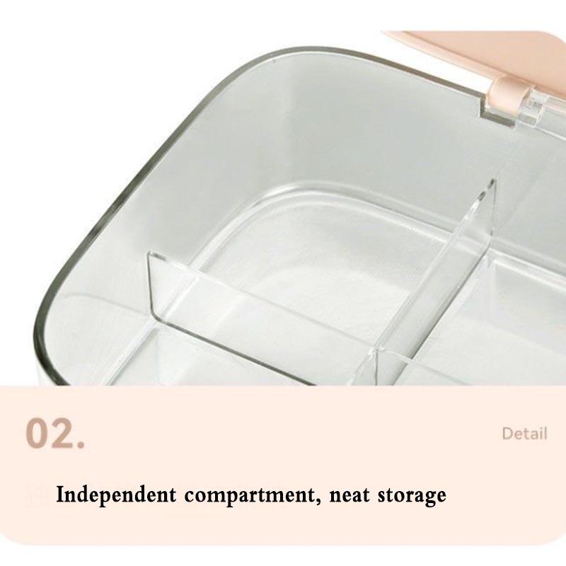 Jewelry Box Little Girl Waterproof Leather Can Carry Small and Exquisite Earrings Ring Necklace Jewelry Storage Box