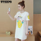 Brand Summer Large Size  Dress Ladies Casual Loose Dress
