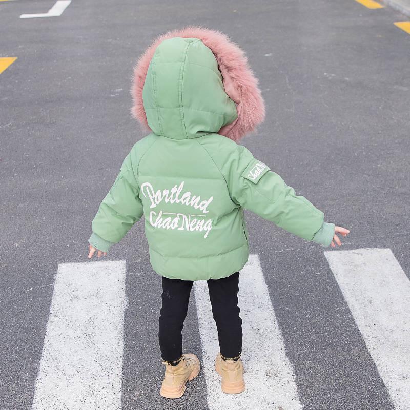 Jacket Winter Girl Parka Warm Coats Jacket Girl Parka Cotton Kids Jacket Parka Boys Winter Coat