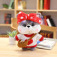 30cm Mini Shiba Inu Dog Plush Toys Cute Stuffed Plush Doll Soft Animal Dolls Kid's Toys Birthday Gift for Girls Boys
