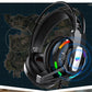 Headphones E-sports Gaming Headset 4D Stereo Desktop Computer with Wheat Subwoofer Microphone Headset