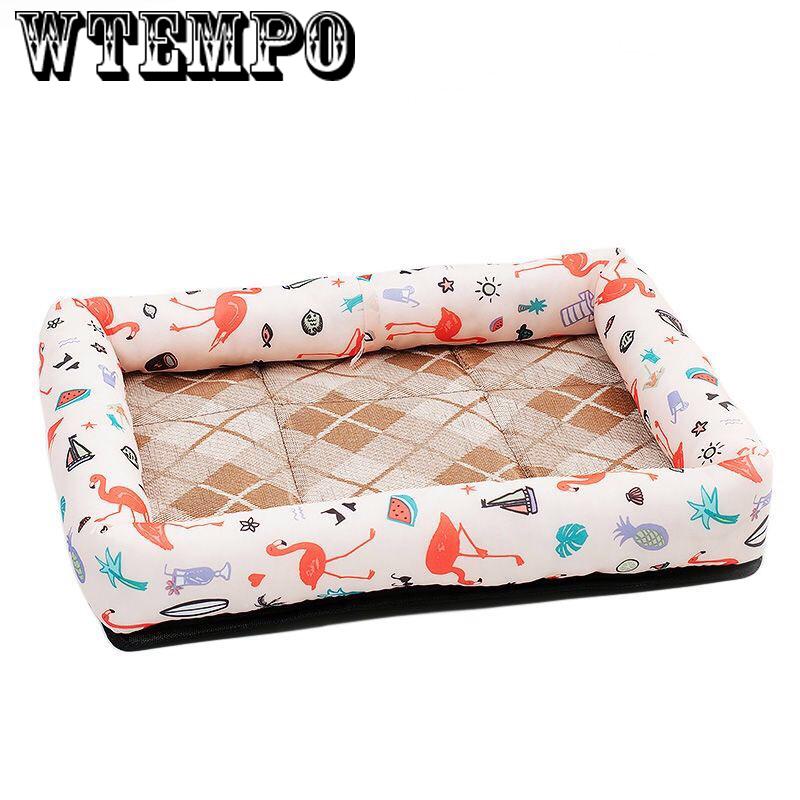 Pet Dog Beds for Small Middle Large Dogs House Sofa Kennel Square Pillow Husky Labrador Teddy