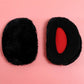 Women's Winter Wool Single Ear Muffs Cute Warm Windproof Plush Earmuffs Antifreeze Earflap Split Up Ear Cap Seperate Ear Warmer