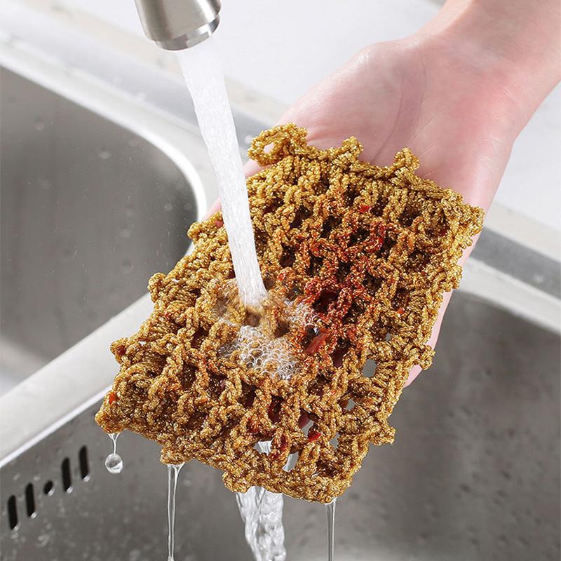 Dish Towels and Dish Cloths Do Not Stick To Oil Scouring Pads for The Kitchen