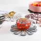 Insulation Pad Table Anti-scalding Household Water Coaster Nordic Style Kitchen Thickened High Temperature Plate Mat