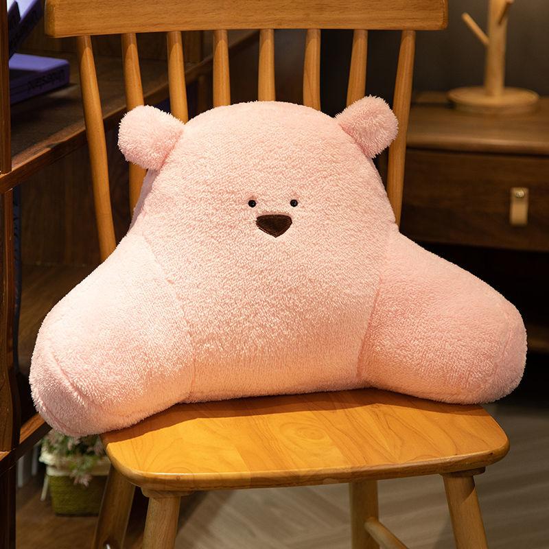 Soft Car Back Cushion Waist Cushion Office Back Chair Back Cushion Children Sleeping Plush Pillow