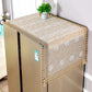Lace Yarn Embroidery Refrigerator Towel Single Door To The Refrigerator Dust Cover Washing Machine Cover Cloth Multi-purpose Cover Towel