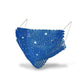 Women's Crystal Rhinestone Decorative Mask Luxury Diamond Face Mask Elastic Adult Masks Rhinestone Mask Steetwear Facial Mouth Mask