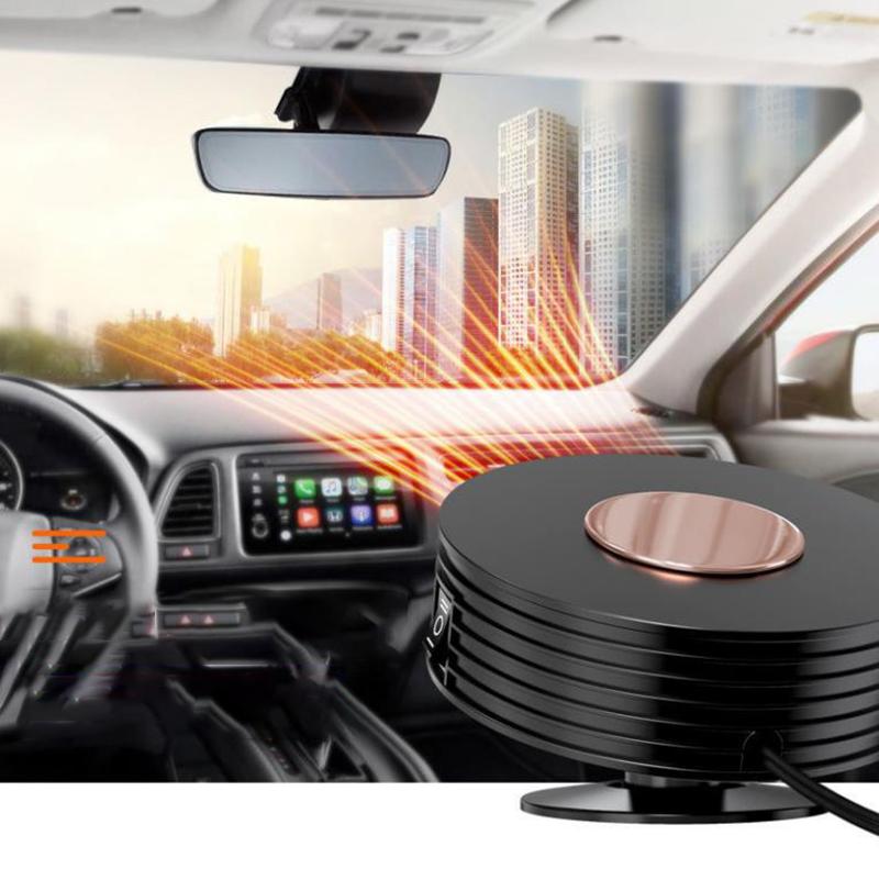 200W Car Electric Heater Windshield Defroster Clothes Dryer Portable Air Purifier for Car Truck RV SUV