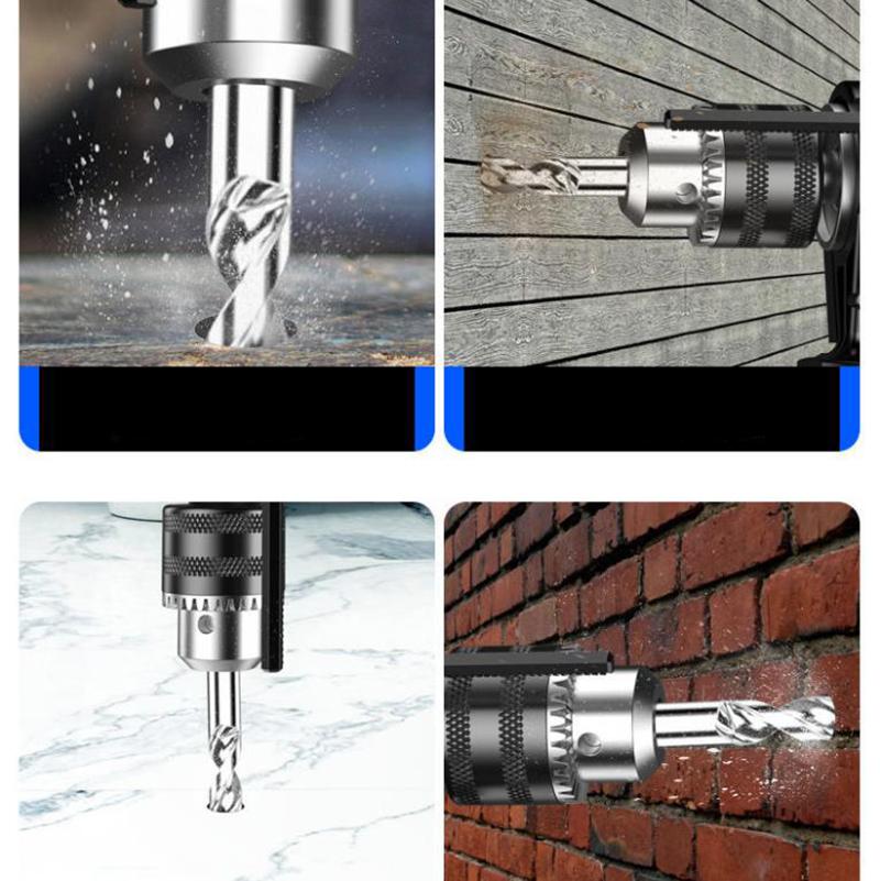 1380W Industrial Electric Drill Impact Drill Wired Electric Screwdriver Motor