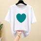 Sportswear Casual Suit Female Hip-hop Loose Round Neck Short-sleeved Sports Pants Two-piece Home Casual Wear Sports Suit