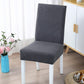 1/2/4/6Pcs Velvet Extensible Dining Chair Cover Spandex Slipcover  for Chairs Kitchen Dining Room Chair Covers Elastic Stretch