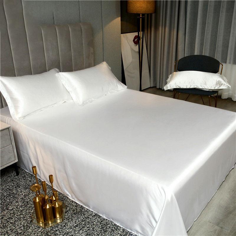 Silky Summer Student Dormitory Sheets Skin-friendly Home Ice Silk Sheets