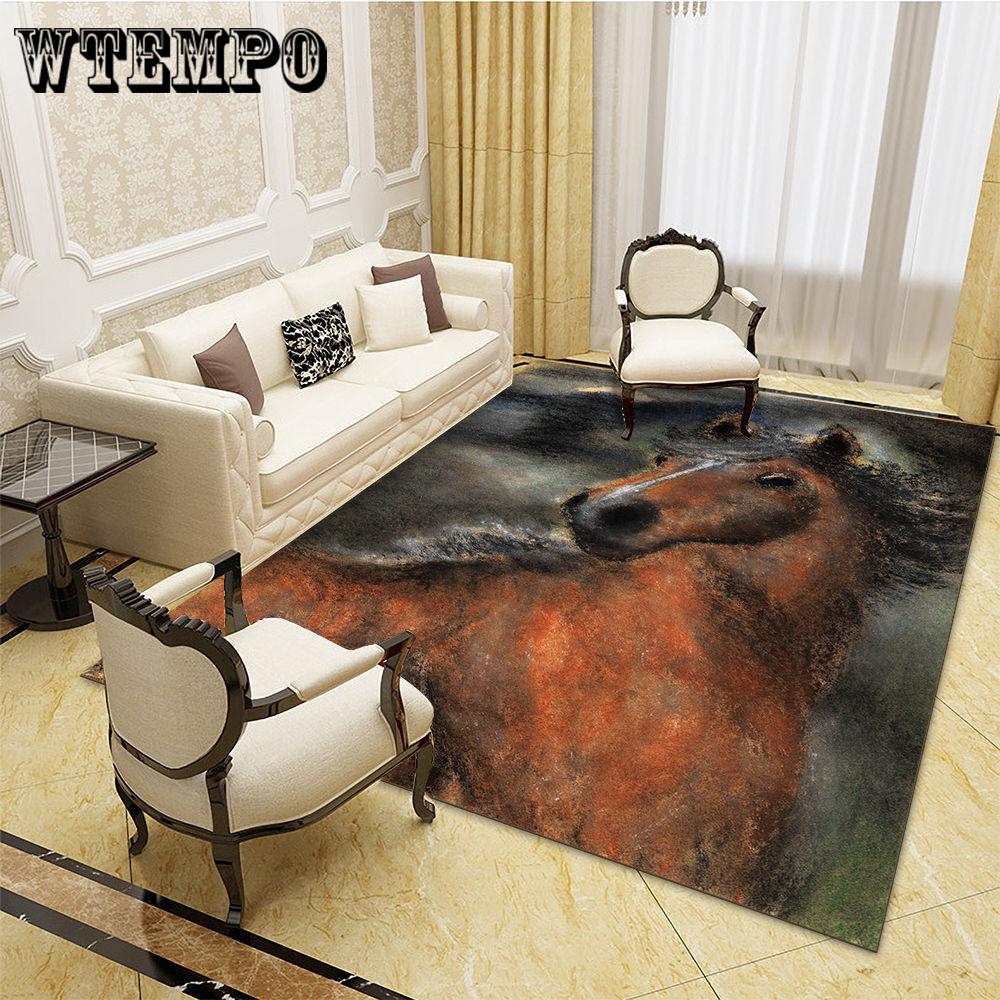 Bedroom carpet home European mats garden wind 3D carpet living room carpet coffee table mat