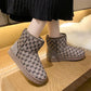Snow Boots Women Winter Short Boots Plus Velvet Padded Non-slip Bread Cotton Shoes