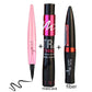 Eyeliner waterproof and sweatproof Does not stain big eyes  Beginner Black Eyeliner Student big eyes
