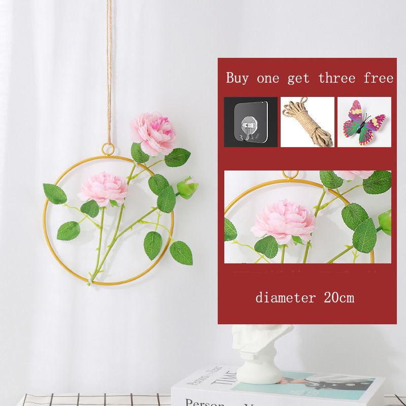 Room Layout Hanging Decoration Living Room Wall Wall Wrought Iron Pendant Wall Decoration Creative Dining Room Nordic Dormitory Bedroom