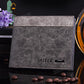 Fashion short wallet men woven card package multi-function matte leather clutch bag coin bag