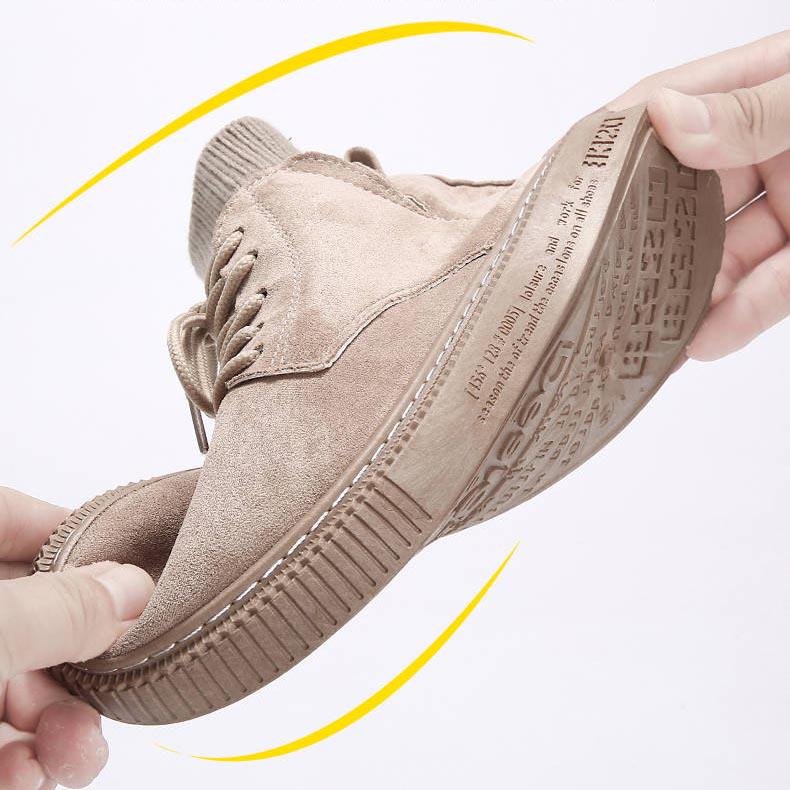 Shoes Men High Sneakers tooling Boots Men Ankle Martin Boots Matte Leather Fashion Non-slip