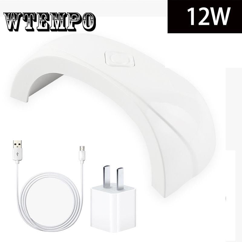 24W UV LED Lamp Manucure Timer LCD Screen Machine Nail Dryer Lamp Sunlight Fast Cure All Gel Varnish