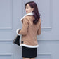 Autumn and Winter New Style Short Lamb Wool Coat Women's Corduroy Cotton-padded Coat Padded Coat Padded Coat