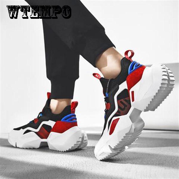 Sneakers Running Shoes Fashion Men's Summer Comfortable Breathable High Shoes