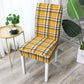 4PCS Elastic Printed Dining Chair Cover for Hotel Wedding Party Office Chair Covers Spandex Stretchable  Chair Cover