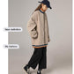 Autumn and Winter Lazy Retro Loose All-match Baseball Uniform Jacket Women
