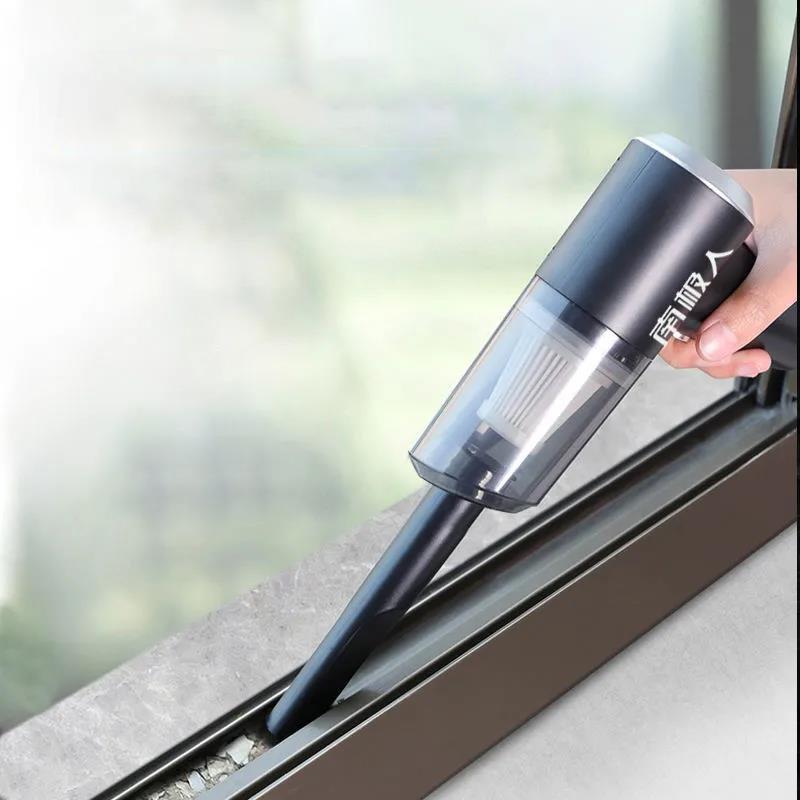 9500Pa Wireless Car Vacuum Cleaner Portable Household Handheld Vacuum Cleaner USB Head Wet & Dry Cleaner