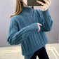 Sweaters Women Turtleneck Pullovers Female Knitted Oversize Sweater Long Sleeve Autumn Winter Bottoming Tops Basic Office