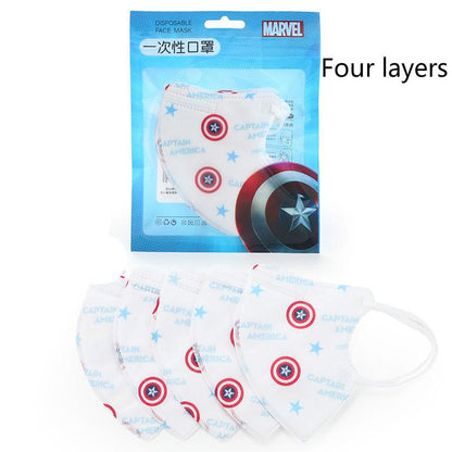 Baby disposable mask Child protection Dedicated cartoon Boys and girls Children's Masks breathable