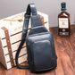 Chest Bag Men's Waterproof Multi-layer Zipper Solid Color Messenger Bag Outdoor Sports Shoulder Bag
