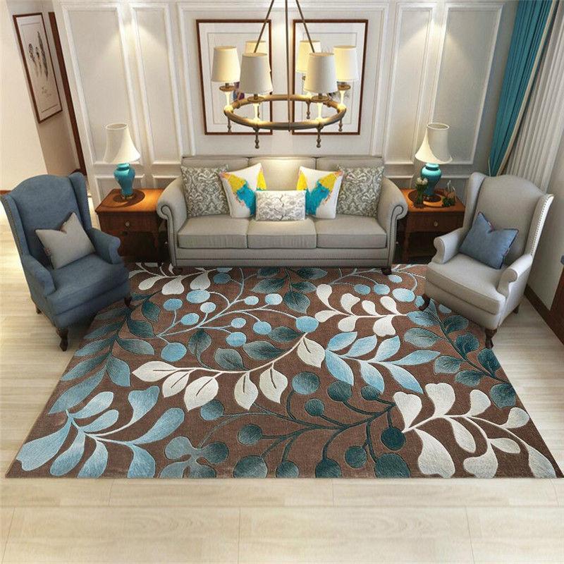 European-style Carpet Living Room Coffee Table Mat Bay Window Tatami Mat Bedroom Bedside Blanket Household Room Large Area Stitching