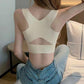 Sports Underwear Women's Correction Hunchback Shapewear No Steel Ring Fitness Bra Gather and Close Breasts Seamless Bra Cross Strap Vest Yoga Tank Top