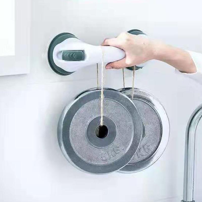 Beautiful Grip Suction Cup Fridge Bathroom Shower Grab Support Bar Handle Rail