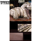 Bed Set Luxury Jacquard Bedding Set Duvet Cover and 2pcs Pillowcase Soft Duvet Cover Set