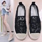 Fisherman Shoes Women Spring Summer All-match Casual Flat Shoes Lace Mesh Lazy Foot Driving Shoes