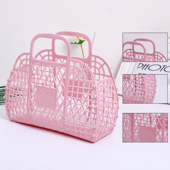 Lightweight Portable Bath Basket Bathroom Bathhouse Bath Wash Basket Storage Basket Bath Basket