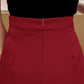 Irregular Bow Women Sexy Tight High WaistHip Skirt Mid-calf Split Fork Zipper Elastic Waist Club Casual Home Office